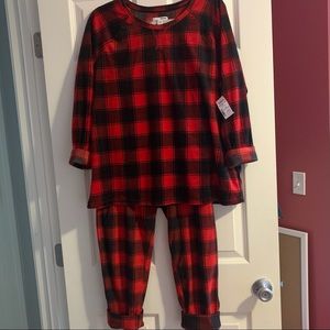 Flannel Pajama Set